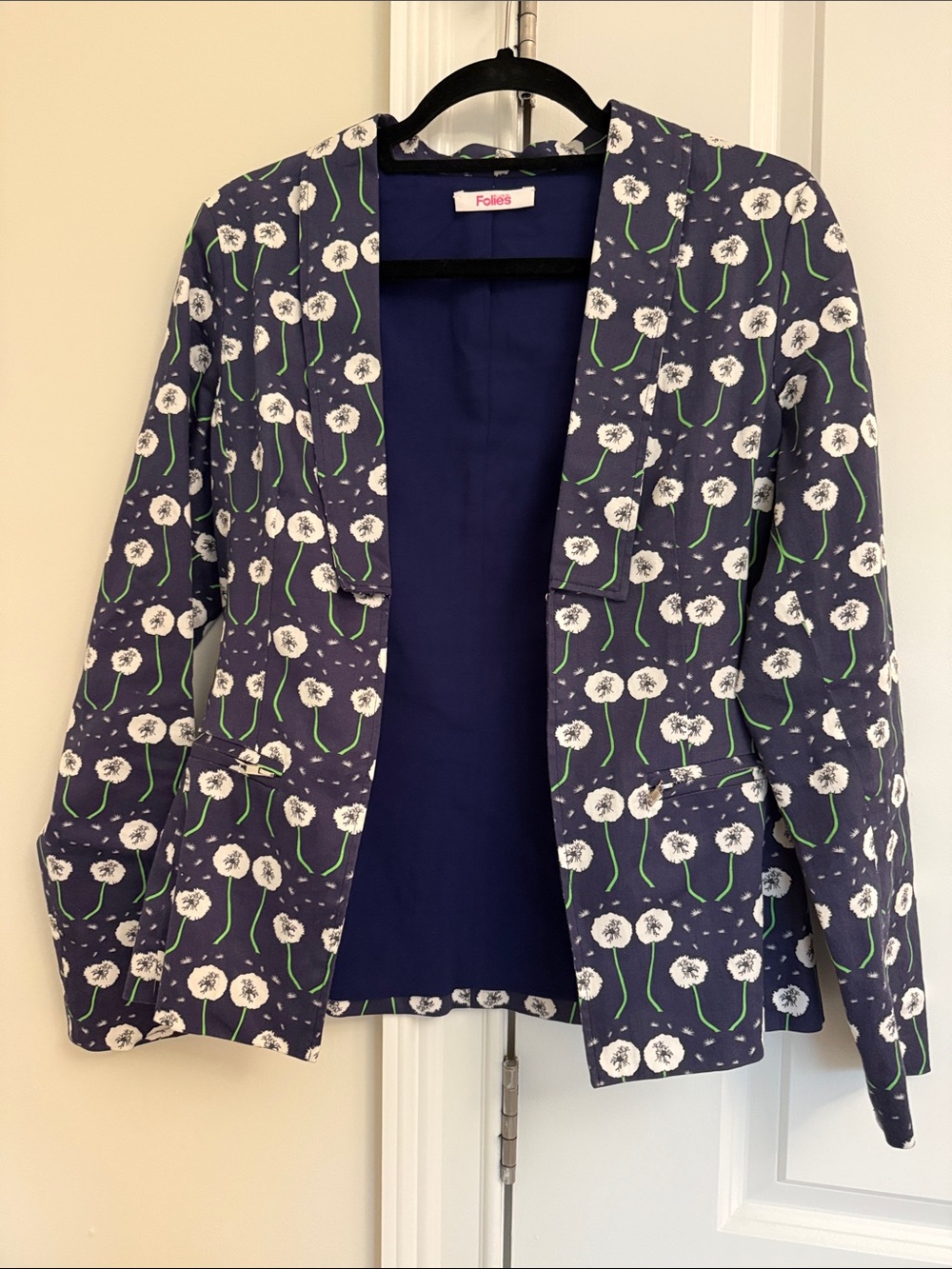 NWT Bluegirl Follies Blazer- Size Small (Italian 38)